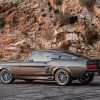 Grey Shelby Mustang Classic Car Diamond Paintings