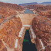 Hoover Dam Landscape Diamond Paintings