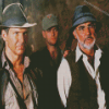 Indiana Jones And The Last Crusade Characters Diamond Paintings