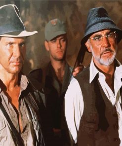 Indiana Jones And The Last Crusade Characters Diamond Paintings