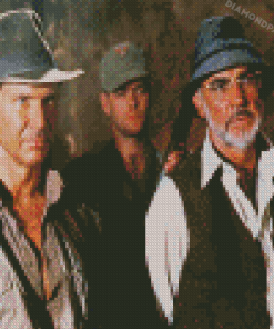 Indiana Jones And The Last Crusade Characters Diamond Paintings