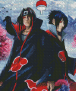 Itachi And Sasuke Diamond Paintings