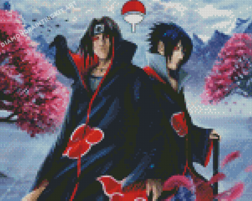 Itachi And Sasuke Diamond Paintings