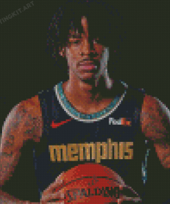 Ja Morant Memphis Player Diamond Paintings