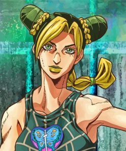 Jolyne Cujoh Anime Characters Diamond Paintings