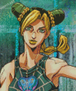 Jolyne Cujoh Anime Characters Diamond Paintings