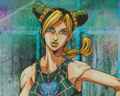 Jolyne Cujoh Anime Characters Diamond Paintings