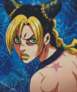 Jolyne Cujoh Jojos Bizarre Adventure Anime Diamond Paintings