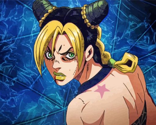 Jolyne Cujoh Jojos Bizarre Adventure Anime Diamond Paintings