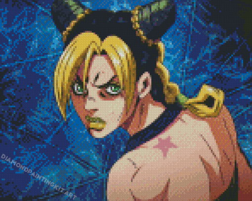 Jolyne Cujoh Jojos Bizarre Adventure Anime Diamond Paintings