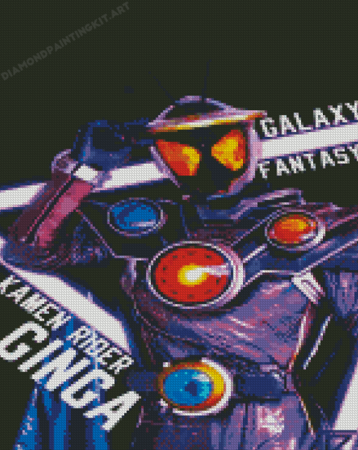 Kamen Rider Ginga Poster Diamond Paintings