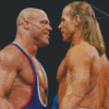 Kurt Angle VS Shawn Michaels Diamond Paintings