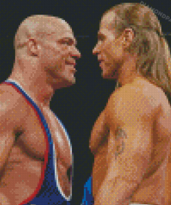 Kurt Angle VS Shawn Michaels Diamond Paintings