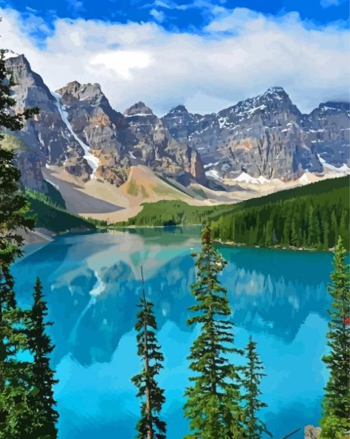 Lake Louise Canada Diamond Paintings