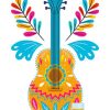 Mexican Guitar Diamond Paintings