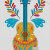 Mexican Guitar Diamond Paintings