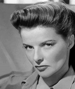 Monochrome Katharine Hepburn Diamond Paintings