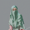 Muslim Girl Art Diamond Paintings