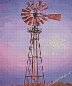 Old Windpump Diamond Paintings