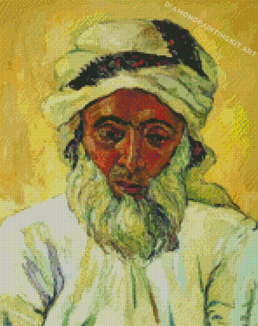 old Man By Irma Stern Diamond Paintings