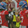 Ole Miss Football Team Players Diamond Paintings