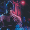 Powerful Jin Kazama Diamond Paintings