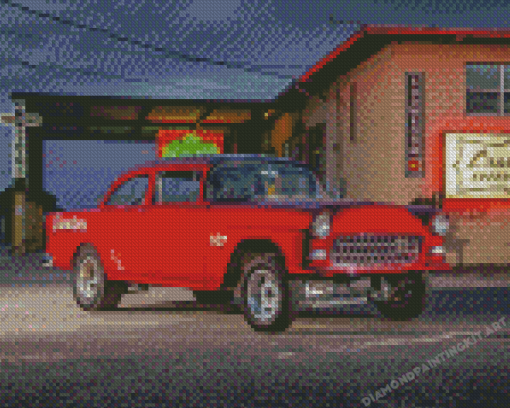 Red Gasser Diamond Paintings