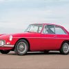 Red Mgb Car Diamond Paintings