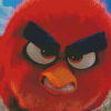 Red Angry Bird Diamond Paintings