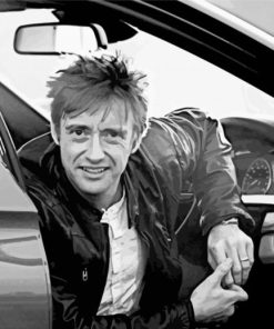 Richard Hammond Black And White Diamond Paintings