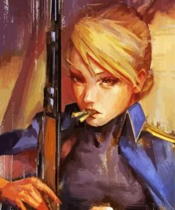 Riza Hawkeye Art Diamond Paintings