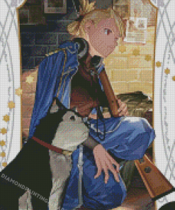 Riza Hawkeye Poster Diamond Paintings