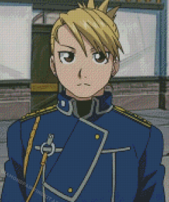 Riza Hawkeye Diamond Paintings