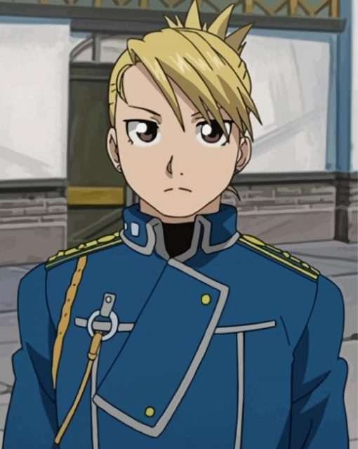 Riza Hawkeye Diamond Paintings