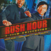 Rush Hour Movie Poster Diamond Paintings