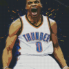 Russell Westbrook Illustration Diamond Paintings