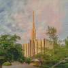 Seattle Temple Building Diamond Paintings