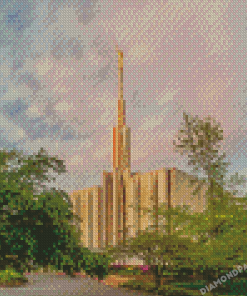 Seattle Temple Building Diamond Paintings