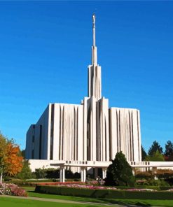 Seattle Temple United States Diamond Paintings