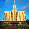 Seattle Temple Washington Diamond Paintings