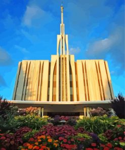 Seattle Temple Washington Diamond Paintings