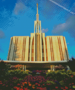 Seattle Temple Washington Diamond Paintings