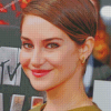 Shailene Woodley With Short Hair Diamond Paintings