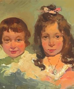 Sisters Joaquin Sorolla Diamond Paintings