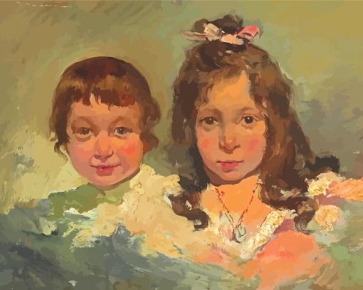 Sisters Joaquin Sorolla Diamond Paintings