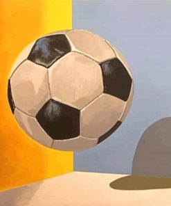 Soccer Ball Art Diamond Paintings