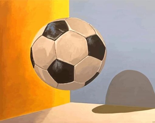 Soccer Ball Art Diamond Paintings