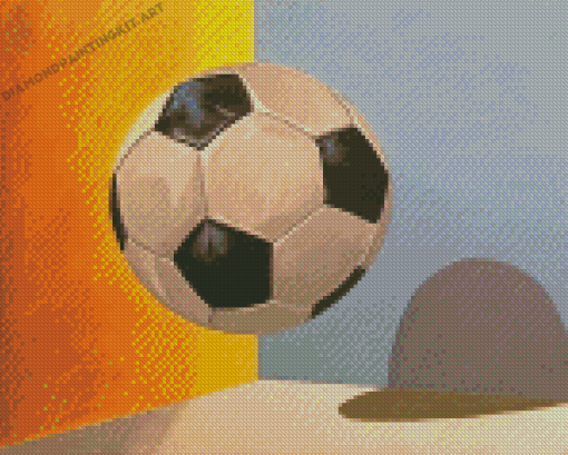 Soccer Ball Art Diamond Paintings