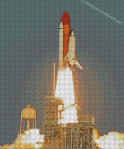 Space Shuttle Discovery Diamond Paintings