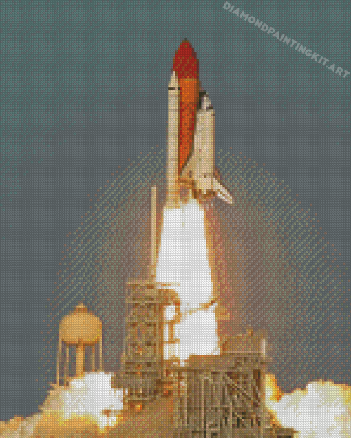 Space Shuttle Discovery Diamond Paintings